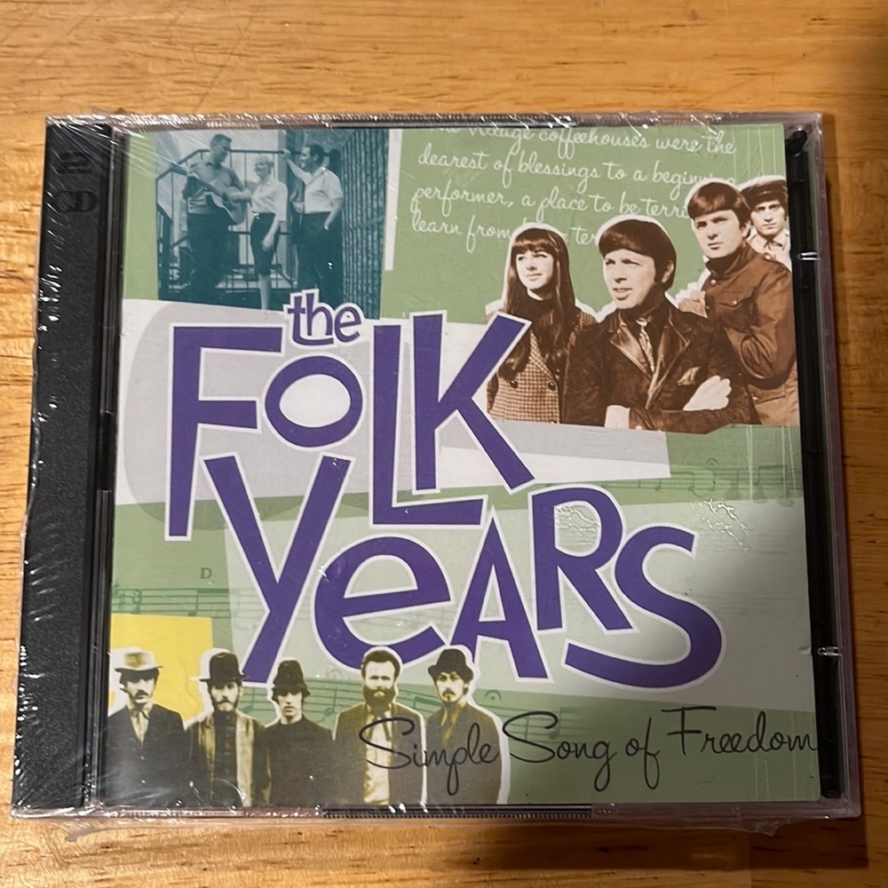 💚NWOT Factory Sealed Time Life The Folk Years - Simple Songs of Freedom